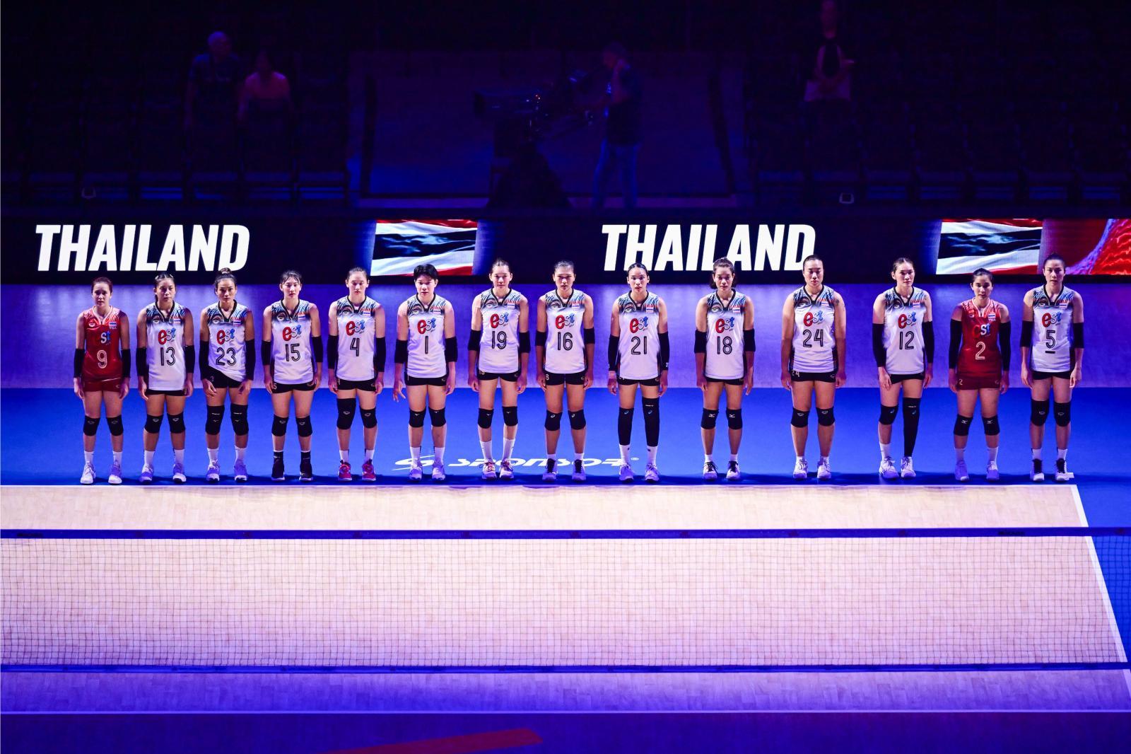 泰国女排战胜法国队，2024 年国家联赛第 2 周第 2 场比赛结果：PPTVHD36