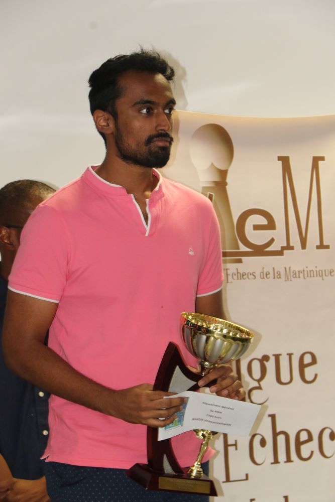 克里斯蒂安·鲍尔 (Christian Bauer) 赢得第十届马提尼克岛公开赛 - 乔尔·格拉蒂安纪念赛，普里扬卡 (Priyanka) 获得第二名，卡尔提克 (Karthik) 获得第三名